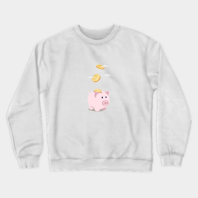 Piggy Bank Crewneck Sweatshirt by Join Juno